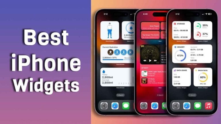 best iphone widgets