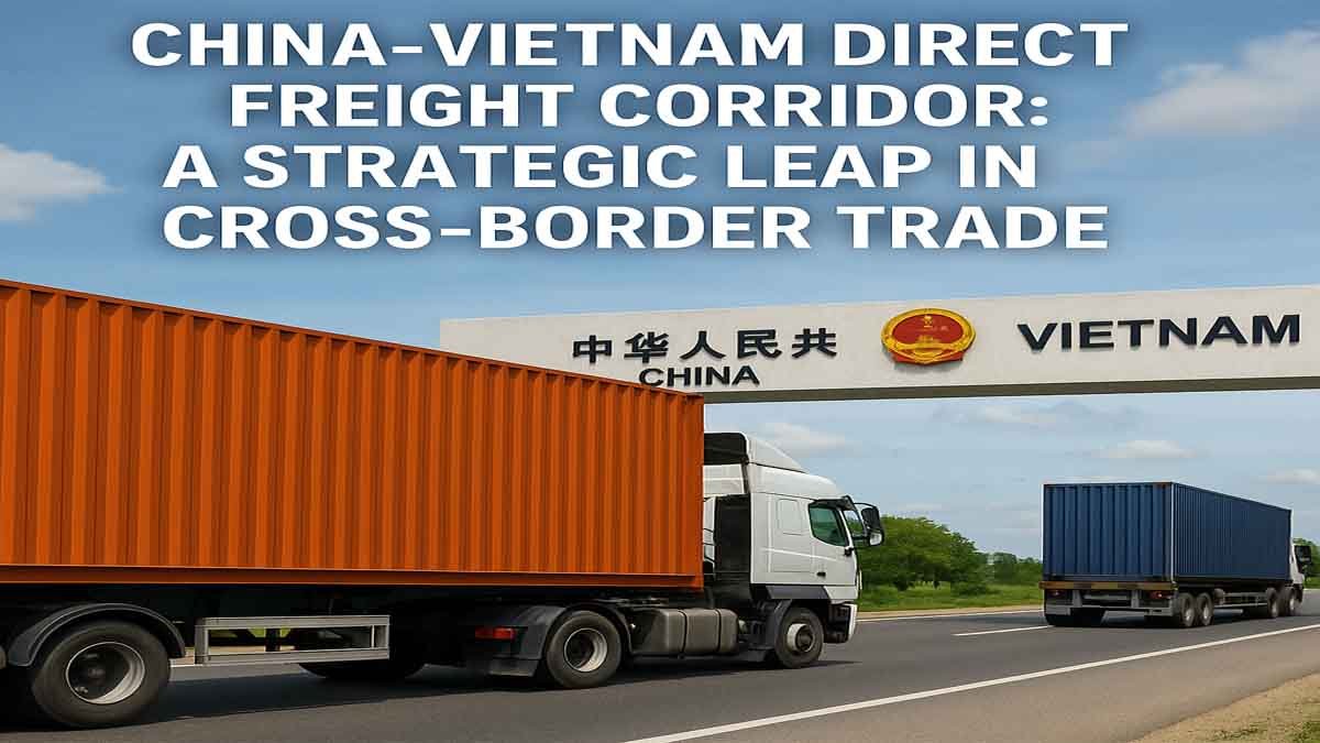 China-Vietnam Direct Freight Corridor
